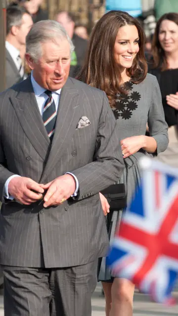 Carlos III y Kate Middleton Carlos III y Kate Middleton