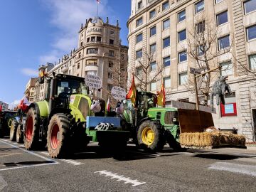 Protestas agricultores, en directo: tractoradas con cortes de carreteras para exigir mejoras en el campo