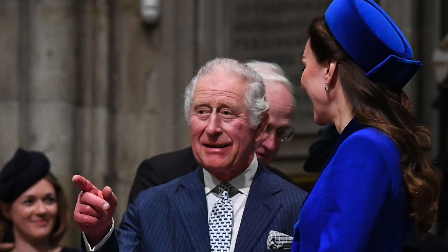 El rey Carlos III y Kate Middleton el Día de la Commonwealth El rey Carlos III y Kate Middleton el Día de la Commonwealth