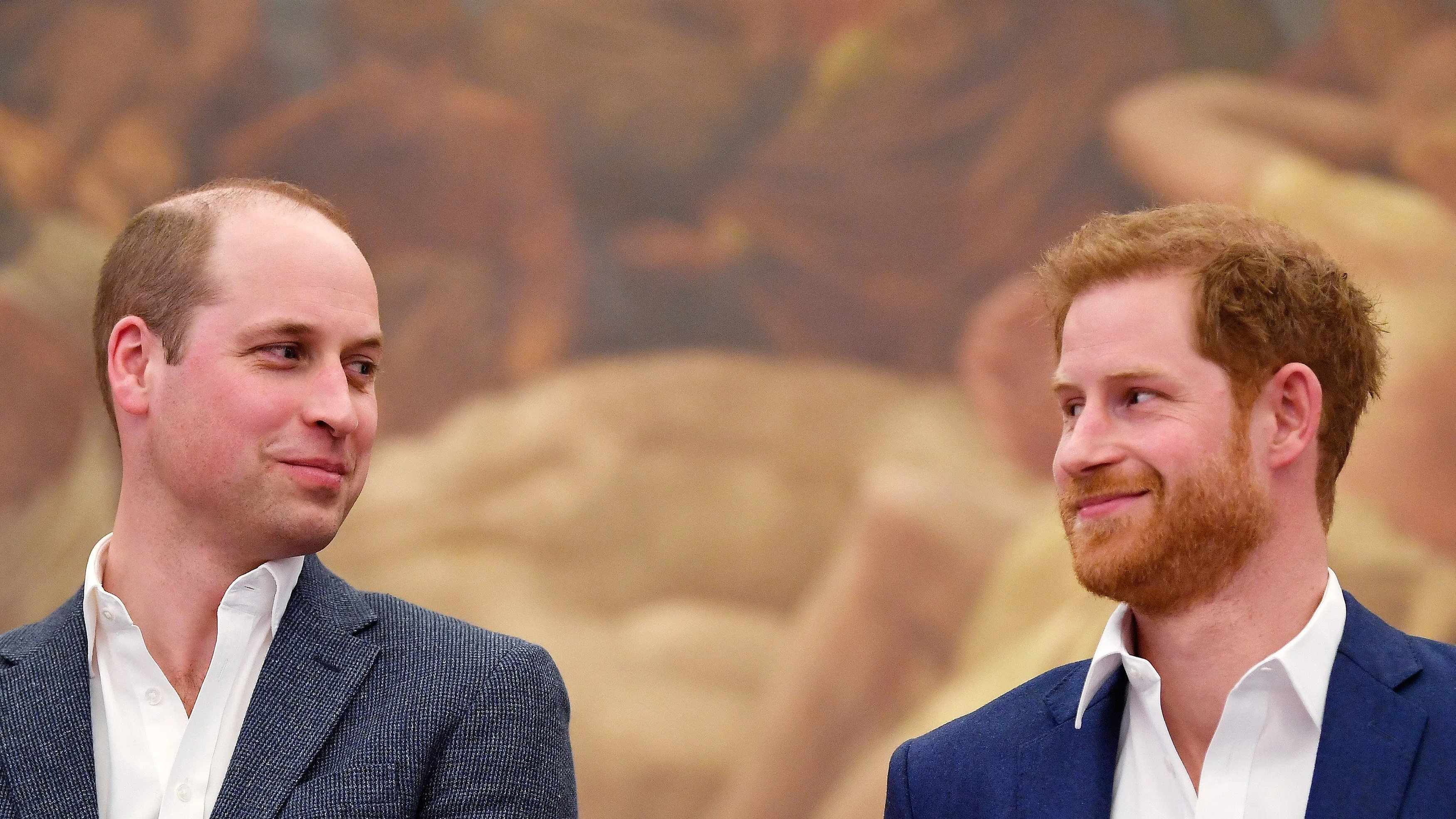 El pr&iacute;ncipe Guillermo y el pr&iacute;ncipe Harry