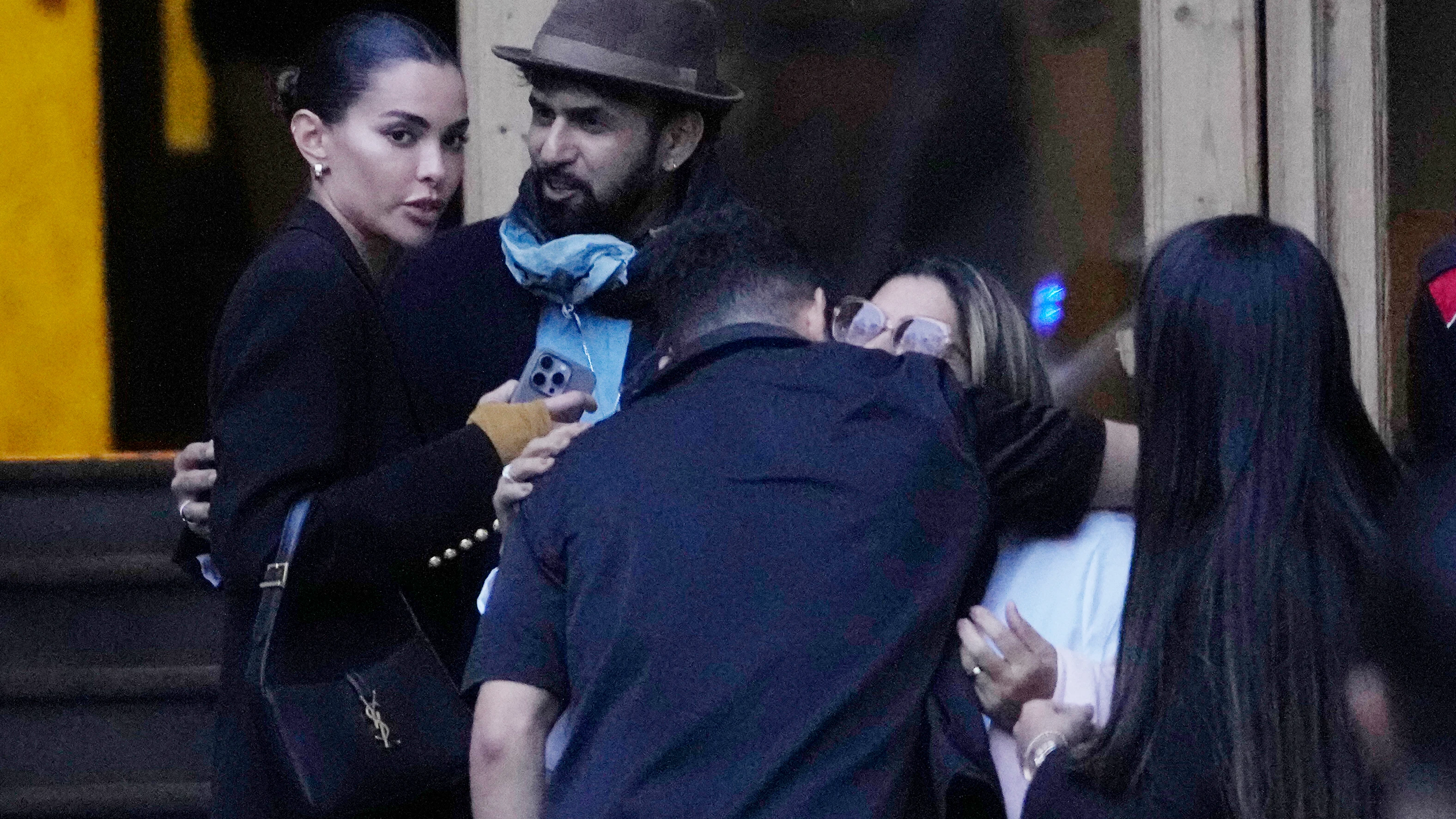 Joana Sanz y la familia de Dani Alves Joana Sanz y la familia de Dani Alves