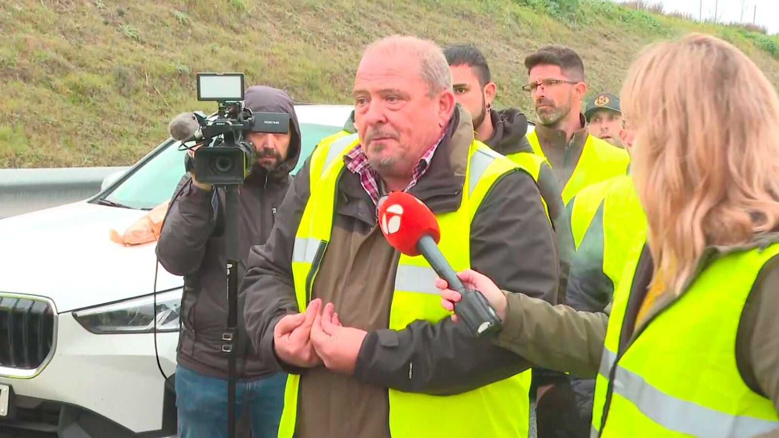 El discurso de un agricultor ante la Guardia Civil: 