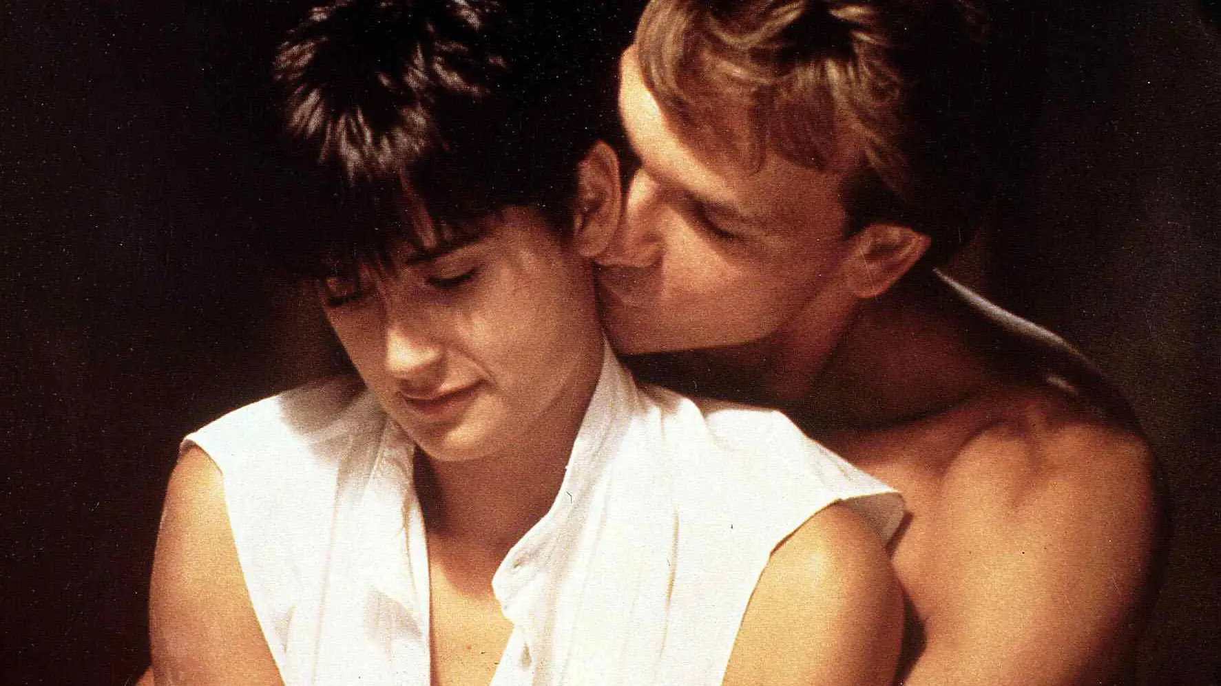 Demi Moore y Patrick Swayze en Ghost Demi Moore y Patrick Swayze en Ghost