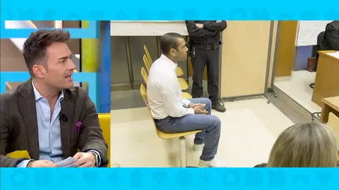 Dani Alves en el banquillo de los acusados. Dani Alves en el banquillo de los acusados.