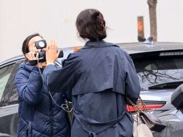 Victoria Federica tapa la cámara a una reportera