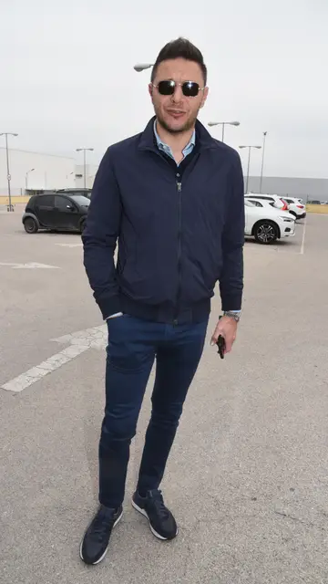 Joaquín llega al tanatorio tras la muerte de su padre Joaquín llega al tanatorio tras la muerte de su padre