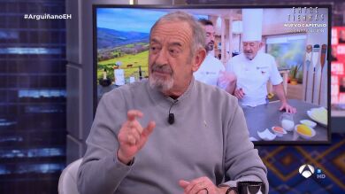 Karlos Arguiñano se derrite hablando de su mujer: 
