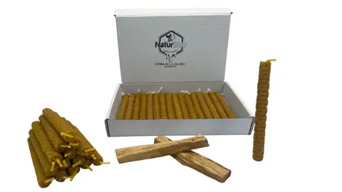 Kit para el ritual con velas de miel Kit para el ritual con velas de miel