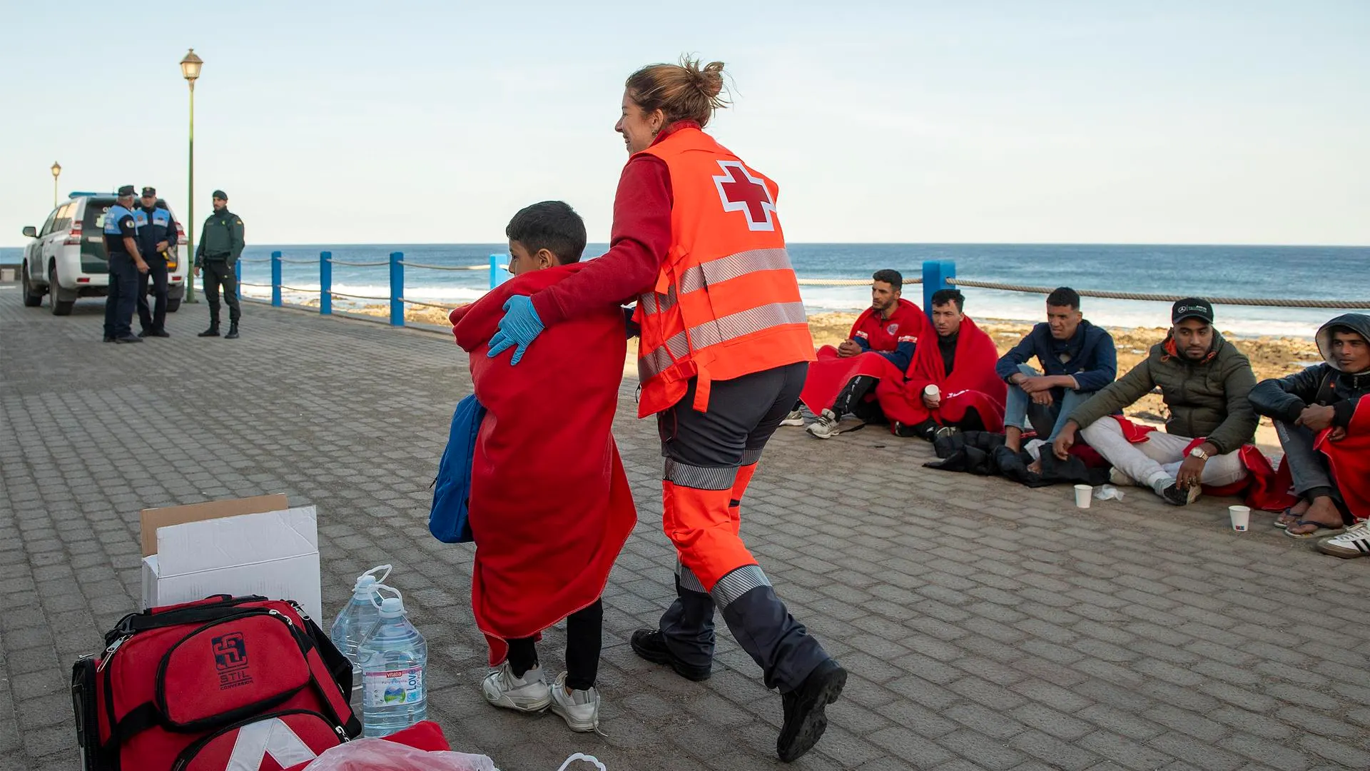 Inmigrantes en situaci&oacute;n irregular reci&eacute;n llegados a Lanzarote