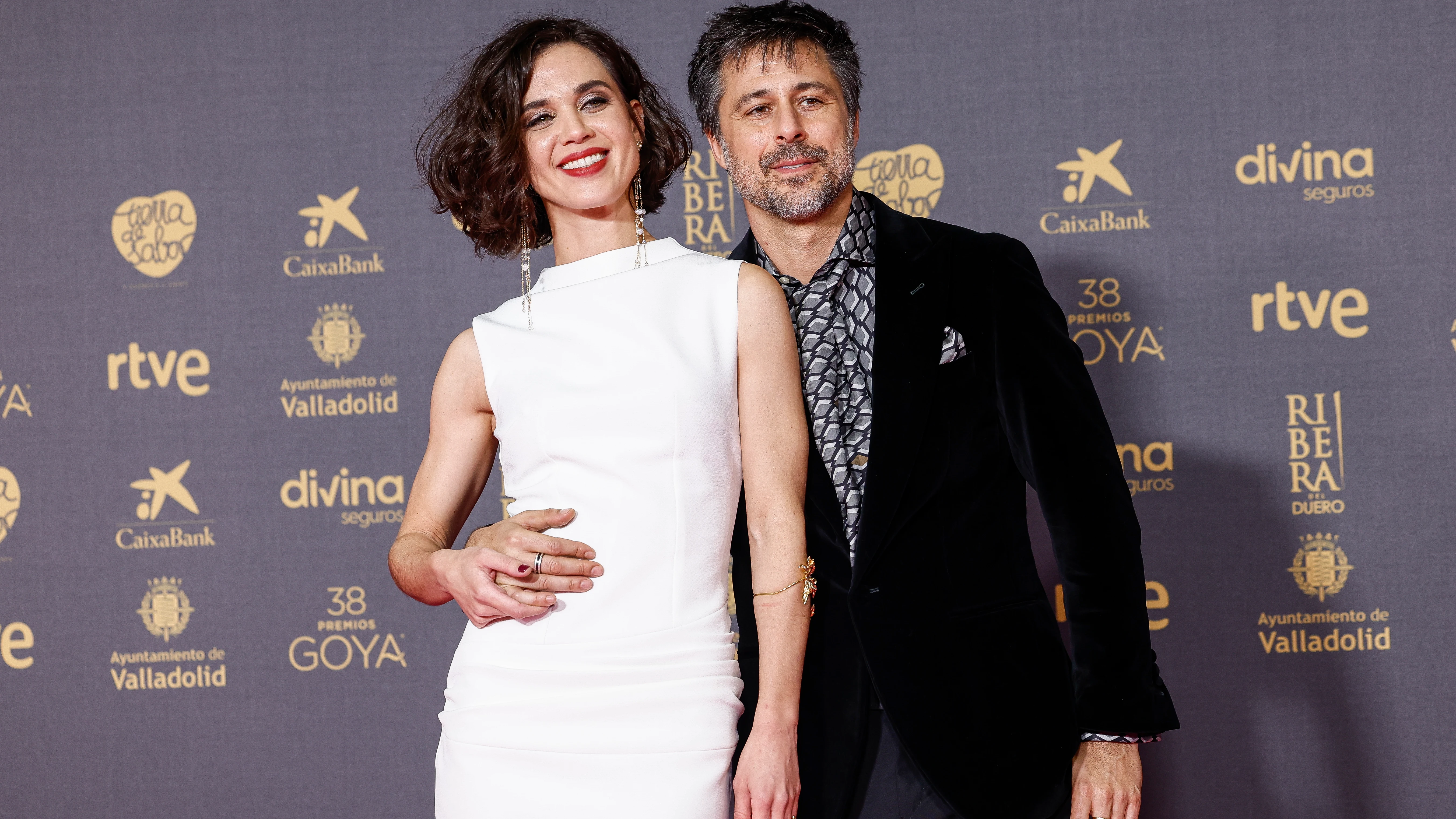 Hugo Silva y Marta Guerras en los Premios Goya 2024