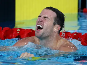 El nadador australiano James Robert Magnussen El nadador australiano James Robert Magnussen