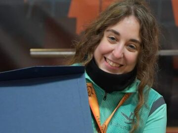 Loida Zabala tras volver a proclamarse campeona de España