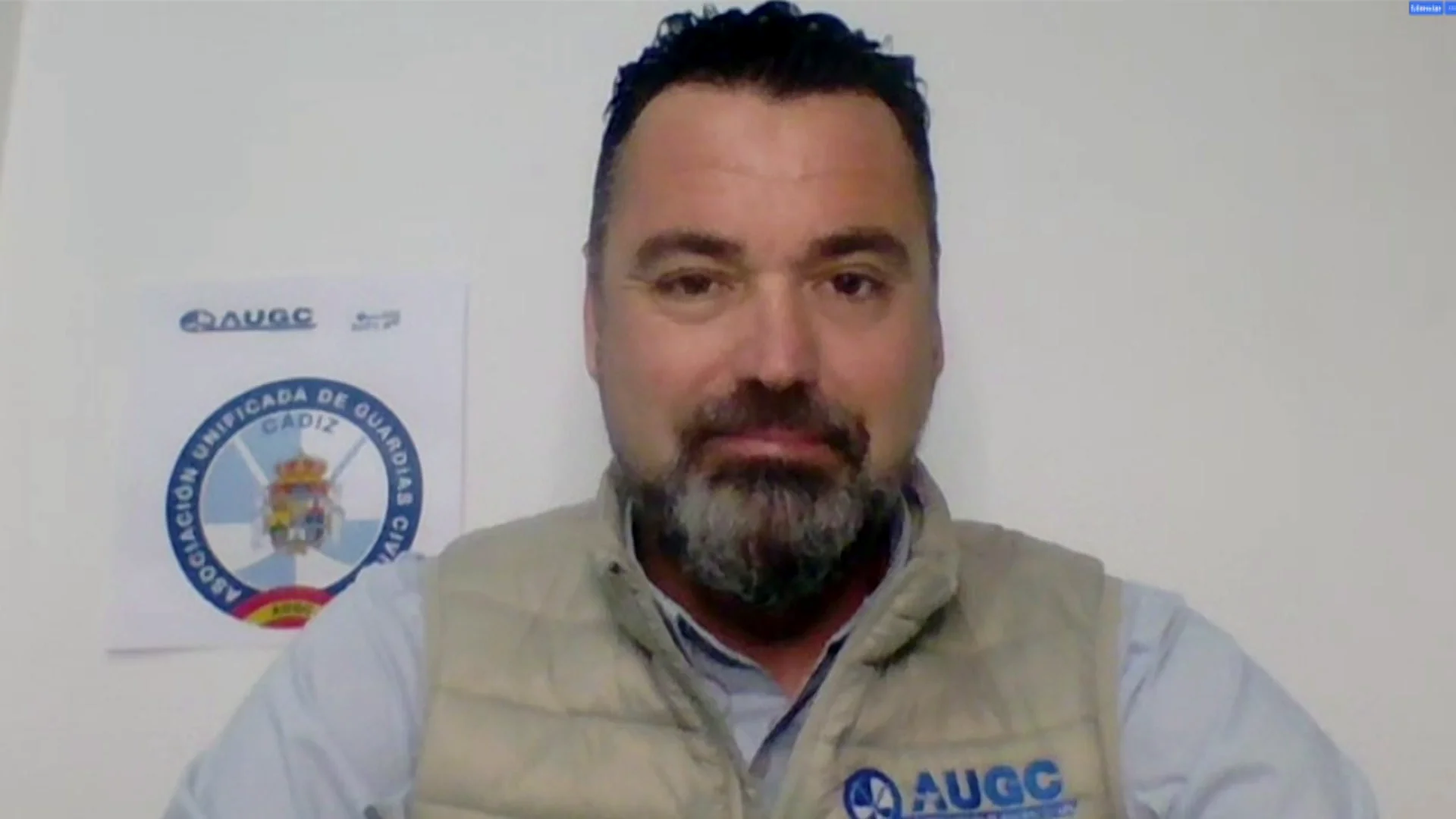 Luis Bueno, secretario de la Asociaci&oacute;n Unificada de Guardias Civiles de C&aacute;diz (AUGC)