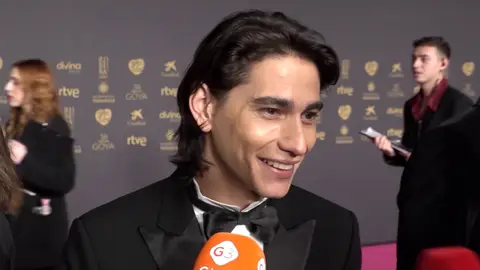 Enzo Vogrincic en los Goya Enzo Vogrincic en los Goya