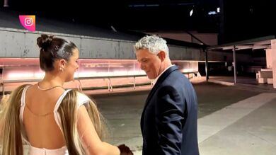 Alejandro Sanz sorprende a su hija Manuela en su primer desfile como diseñadora en México