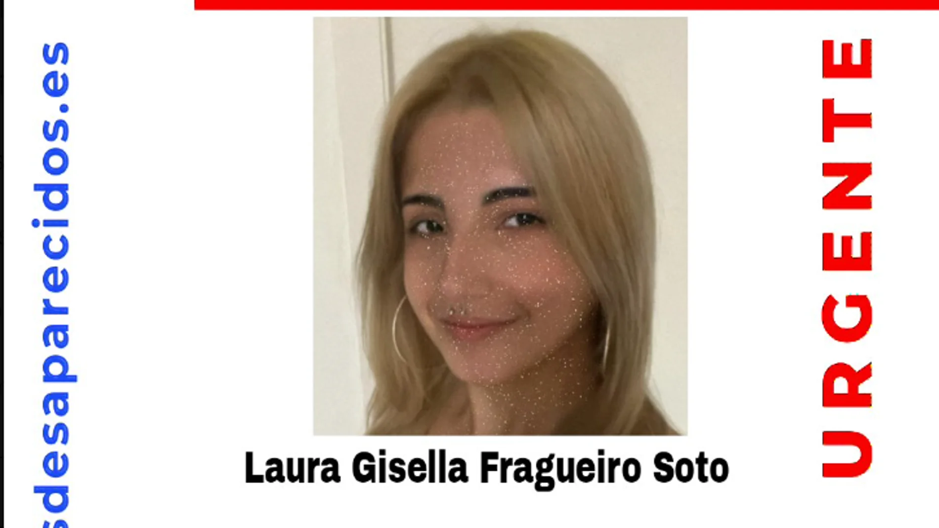 Cartel de búsqueda de Laura Gisella Fregueiro