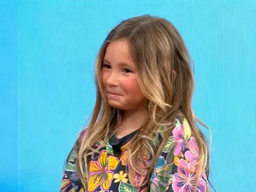 Iris, niña surfera Iris, niña surfera