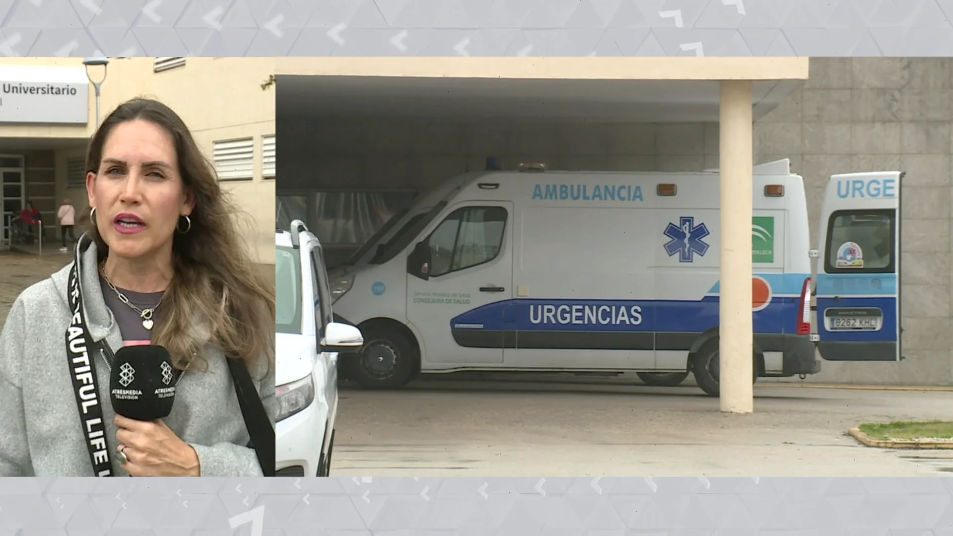 Un agente herido Un agente herido