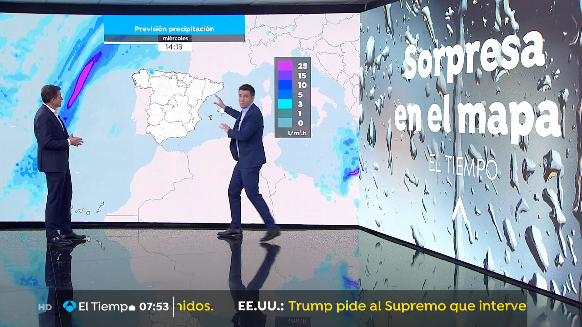 Sorpresa en los mapas, el jueves vuelven las lluvias. Hoy de momento más calor. Sorpresa en los mapas, el jueves vuelven las lluvias. Hoy de momento más calor.