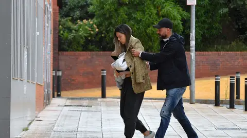 Lorena Gómez y René Ramos con su hijo en 2020 Lorena Gómez y René Ramos con su hijo en 2020