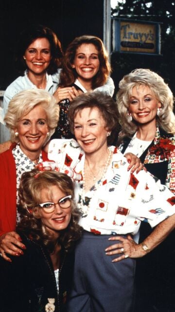 Reparto de Magnolias de Acero con Julia Roberts