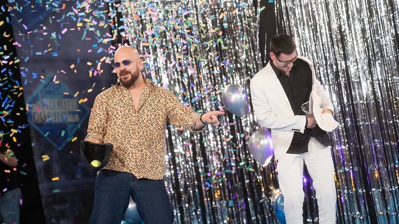 Baile, m&uacute;sica y tecnolog&iacute;a: Marron deja boquiabiertos a M&aacute;ximo Huerta y Albert Espinosa