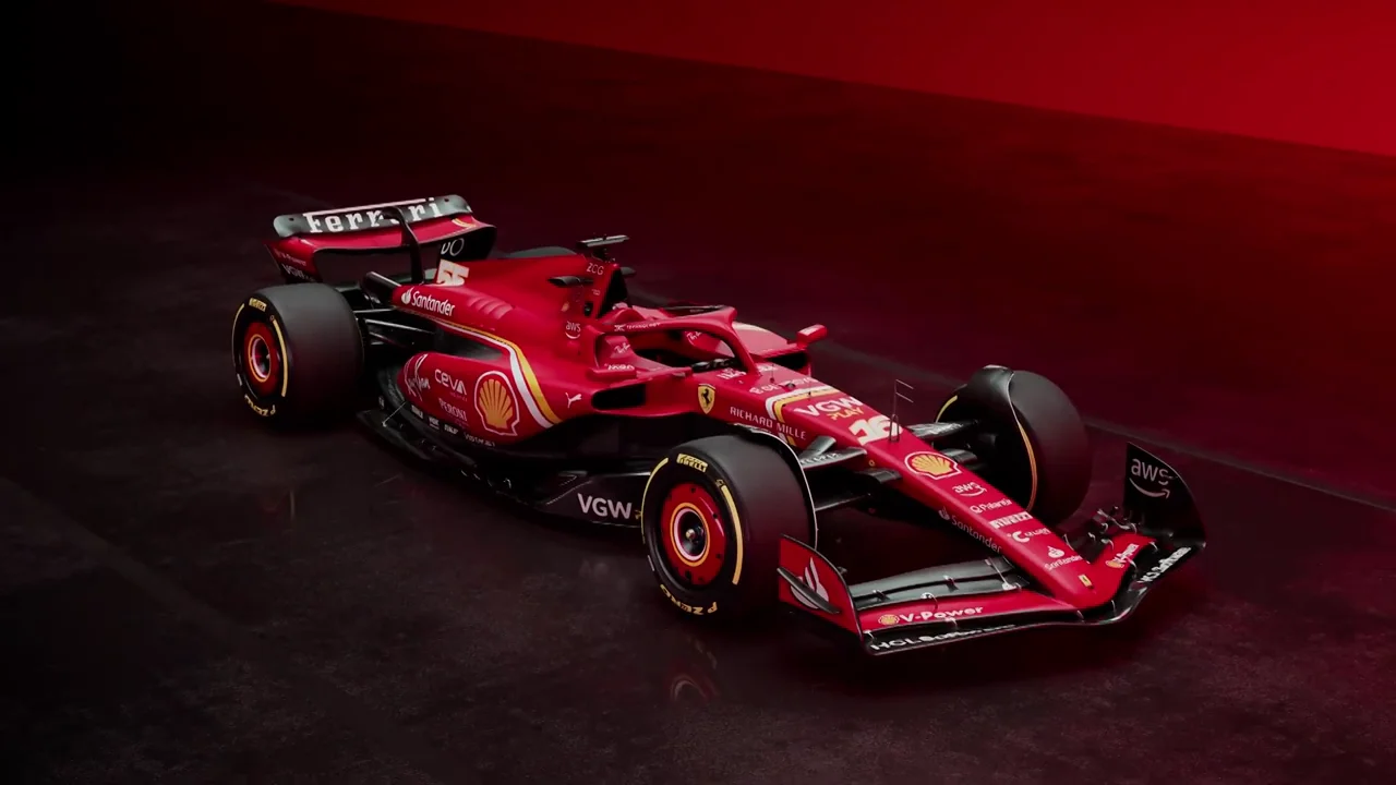 As&iacute; es el nuevo Ferrari SF-24 de Carlos Sainz y Charles Leclerc