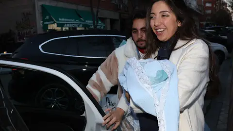 Lucía Fernanda e Ismael de la Rosa regresaban a casa con su hijo Lucía Fernanda e Ismael de la Rosa regresaban a casa con su hijo