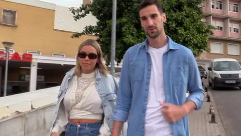 Alba Silva y Sergio Rico, en Sevilla Alba Silva y Sergio Rico, en Sevilla