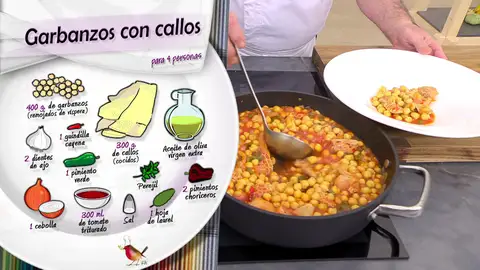 Garbanzos con callos Garbanzos con callos