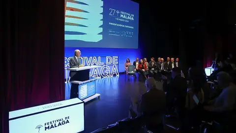 Presentación del 27 Festival de Málaga Presentación del 27 Festival de Málaga