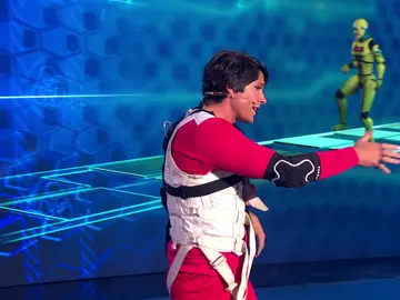 El enfado de Pablo Castellano al caer en la primera casilla El enfado de Pablo Castellano al caer en la primera casilla