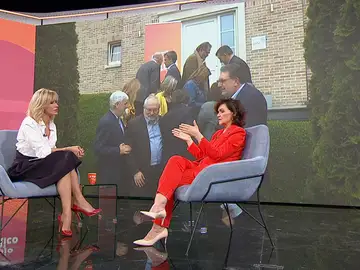 Carmen Calvo con Susanna Griso Carmen Calvo con Susanna Griso