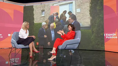 Carmen Calvo con Susanna Griso Carmen Calvo con Susanna Griso