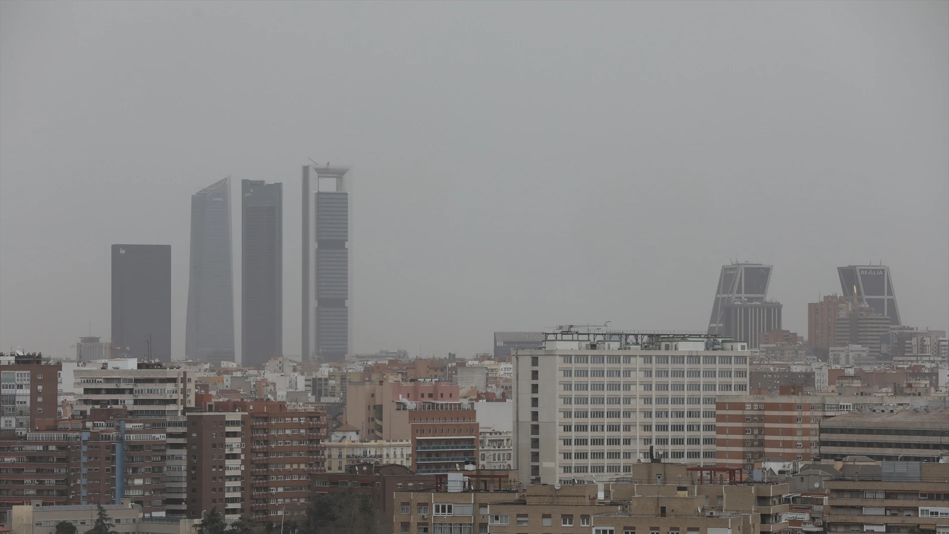 Calima en Madrid Calima en Madrid