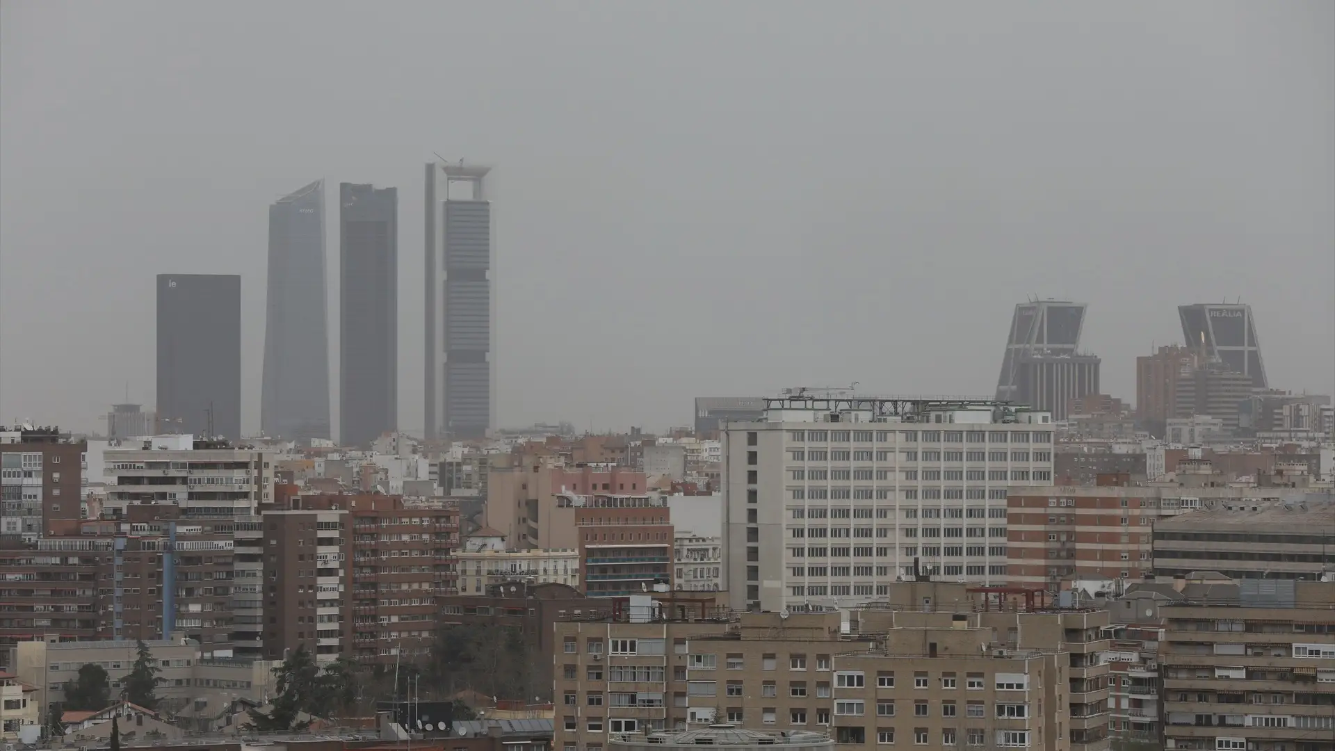 Calima en Madrid Calima en Madrid