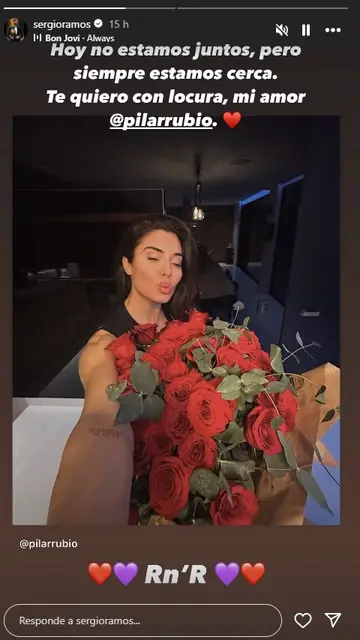 El regalo de Sergio Ramos a Pilar Rubio por San Valentín El regalo de Sergio Ramos a Pilar Rubio por San Valentín