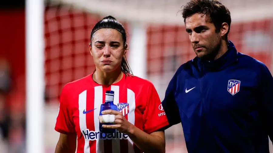 Así quedó el ojo de Sheila Guijarro tras el golpe Así quedó el ojo de Sheila Guijarro tras el golpe