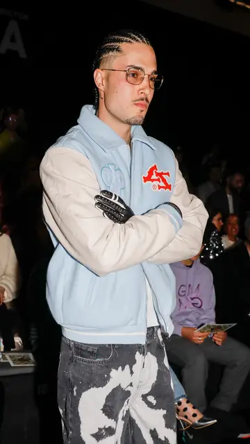 Carlo Costanzia, en la MBFWM Carlo Costanzia, en la MBFWM