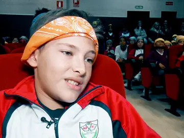 Víctima de cáncer infantil. Víctima de cáncer infantil.