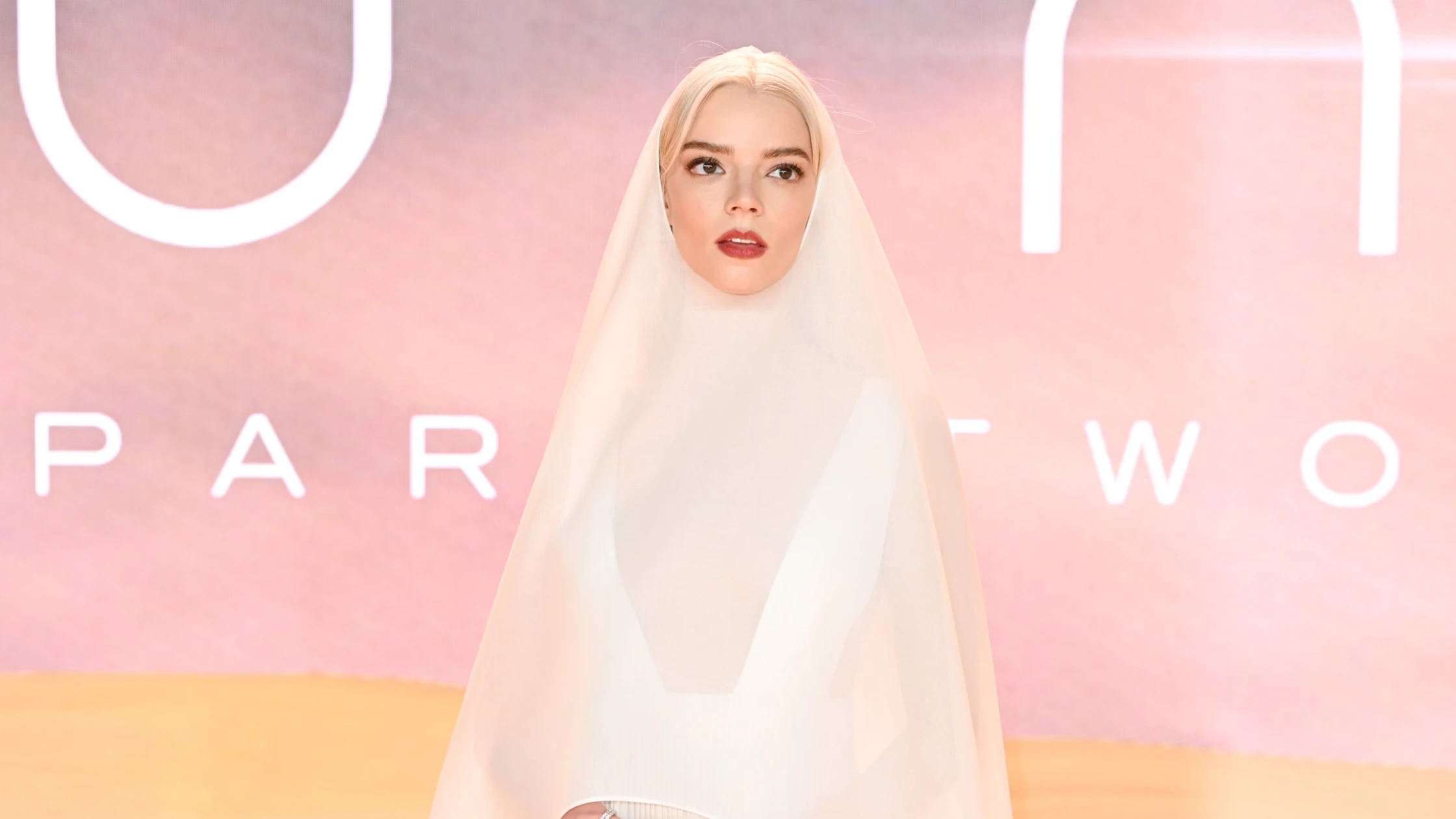 Anya Taylor-Joy en la premiere de Dune: Parte Dos