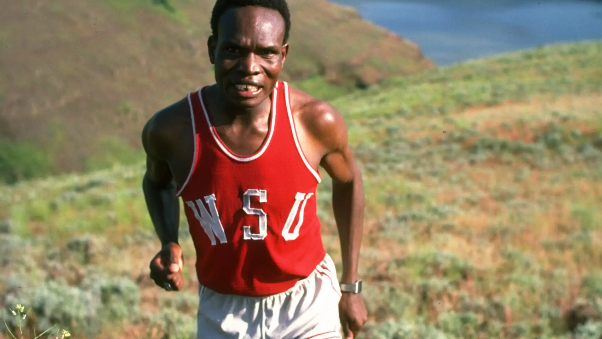 Henry Rono, múltiple plusmarquista mundial keniano Henry Rono, múltiple plusmarquista mundial keniano