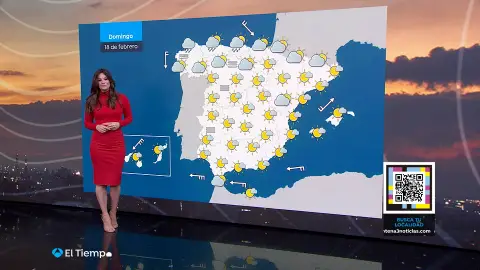 Mercedes Martín y el tiempo del fin de semana Mercedes Martín y el tiempo del fin de semana