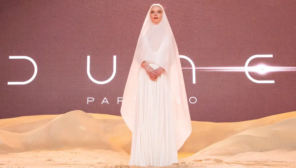Anya Taylor-Joy en la premiere de Dune: Parte Dos