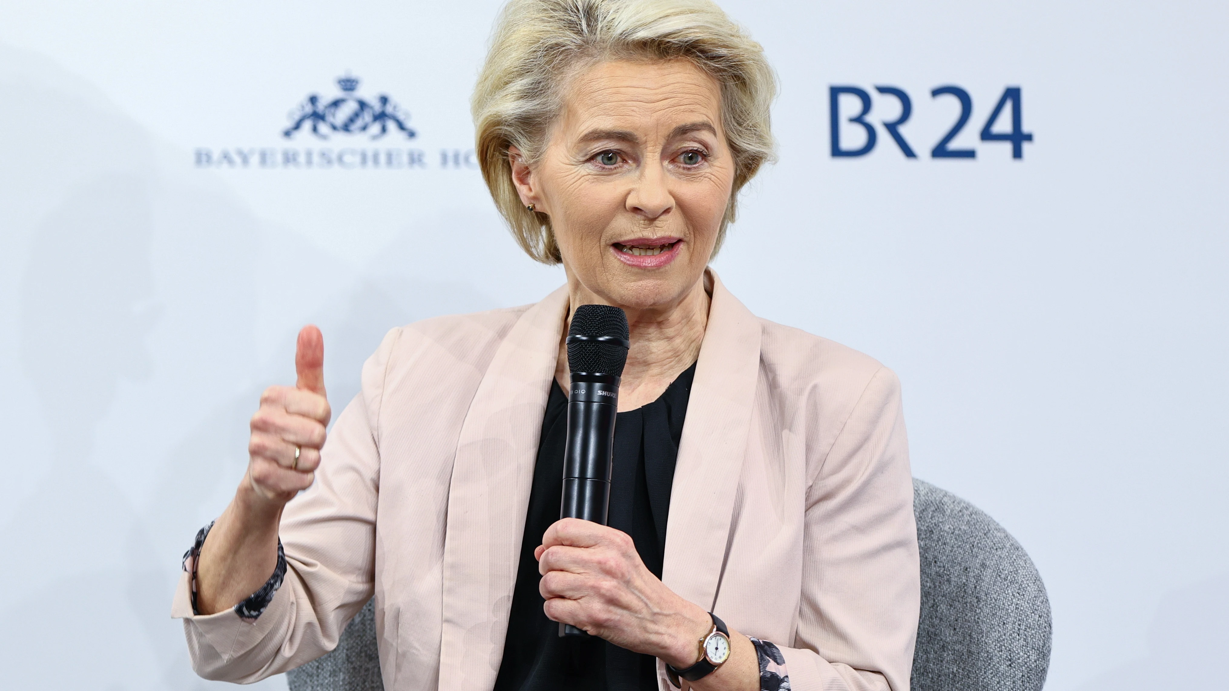 La presidenta de la Comisión Europea, Ursula von der Leyen La presidenta de la Comisión Europea, Ursula von der Leyen