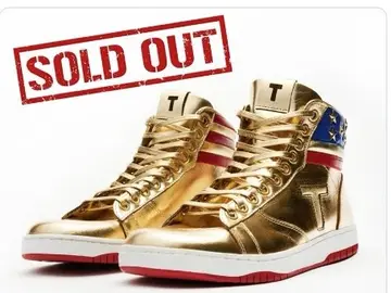 Zapatillas a la venta de Donald Trump Zapatillas a la venta de Donald Trump