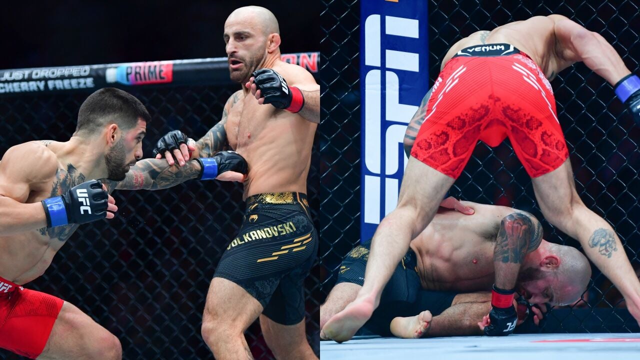 La Combinación De Ilia Topuria Ante Volkanovski Que Le Convierte En ...