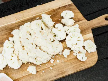 Trozos de coliflor Trozos de coliflor