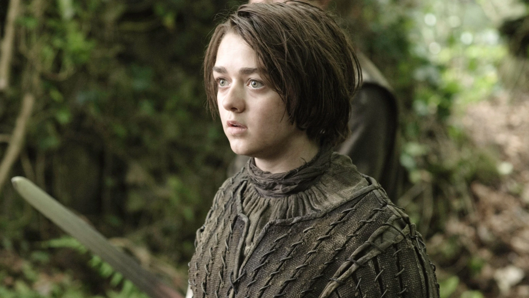 Maisie Williams como Arya Stark en Juego de Tronos Maisie Williams como Arya Stark en Juego de Tronos