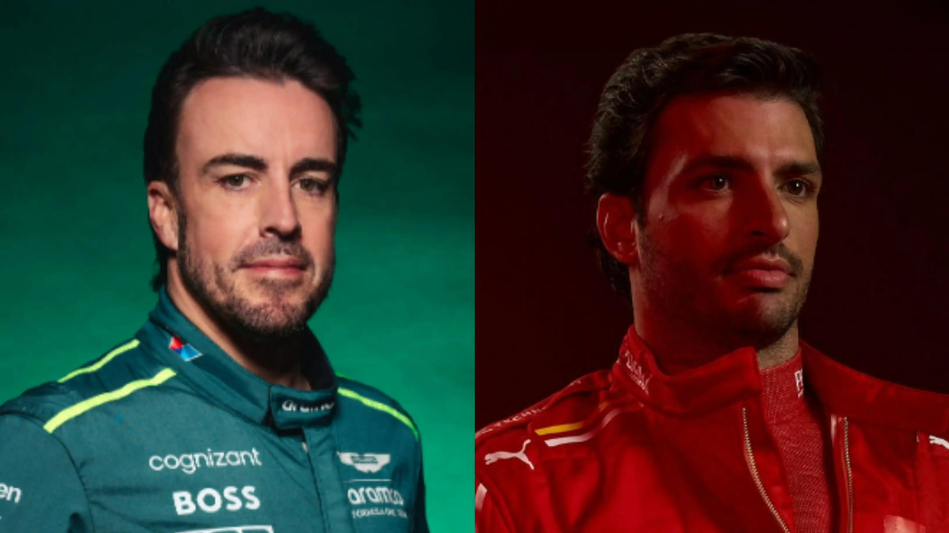 Fernando Alonso y Carlos Sainz posan de cara a la nueva temporada de Fórmula 1 Fernando Alonso y Carlos Sainz posan de cara a la nueva temporada de Fórmula 1